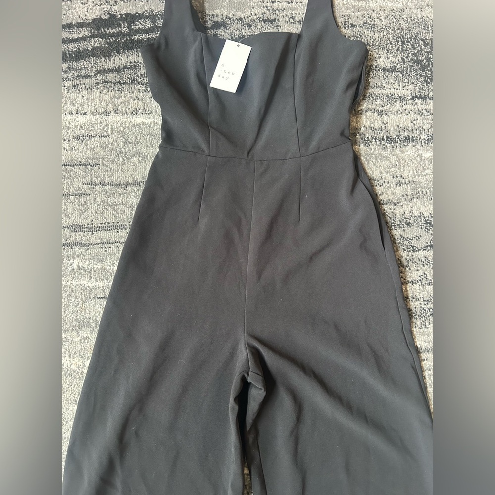 NWT A NEW DAY Sleeveless Wide Leg Pant Jumpsuit - Picture 4 of 10